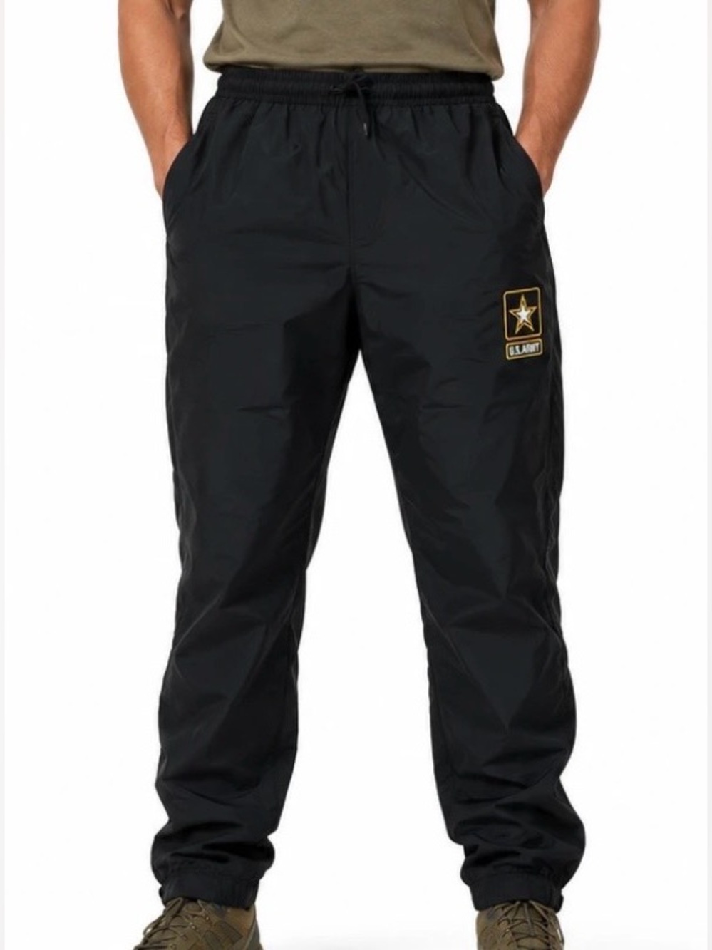 U.S. Army Black Logo Joggers
